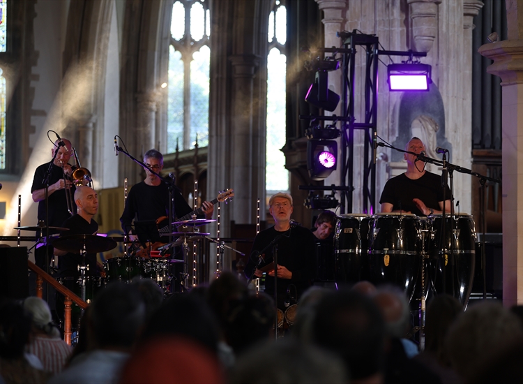 SNOWBOY amp THE LATIN SECTION - SATURDAY 26 AUGUST ST MARYS CHURCH